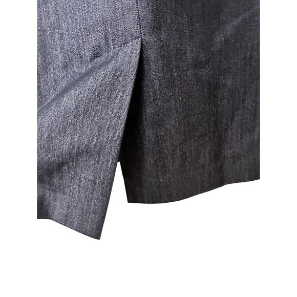 Calvin Klein Size 4 Gray Sleeveless Knee Length Sheath Dress Workwear Classic - Picture 6 of 12